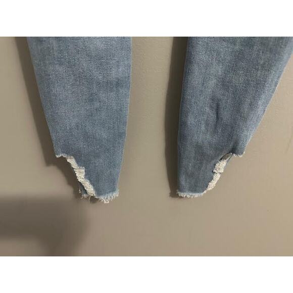 Ban Jara Blue Tapered Raw Hem High Rise Juniors Size 3/25 - Picture 5 of 10